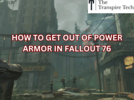 How to Get Out of Power Armor in Fallout 76